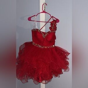 Red dress